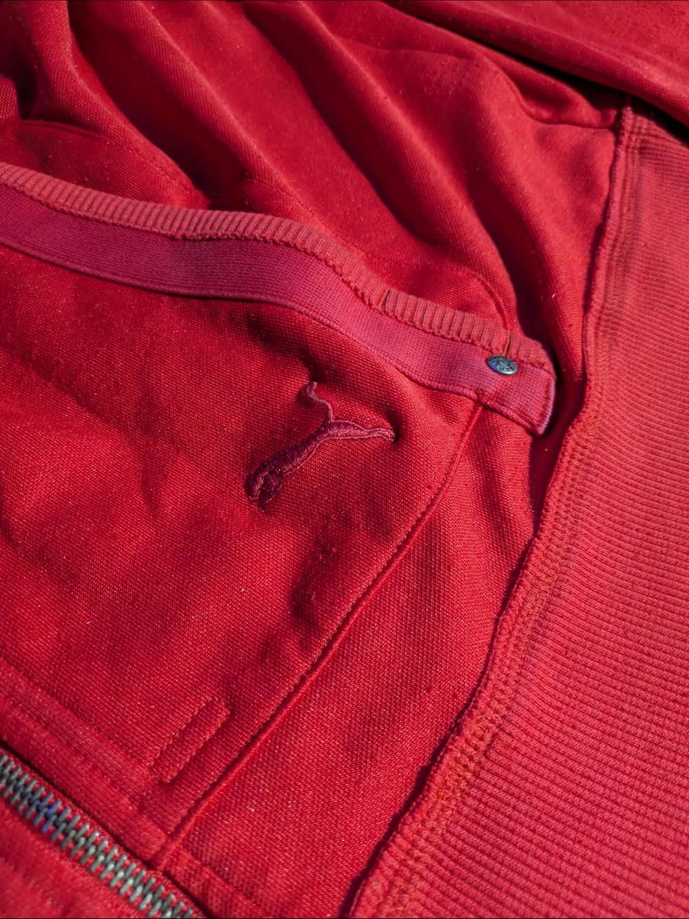 Puma X Ferrari Red Zip-Up - Picture 3 of 8